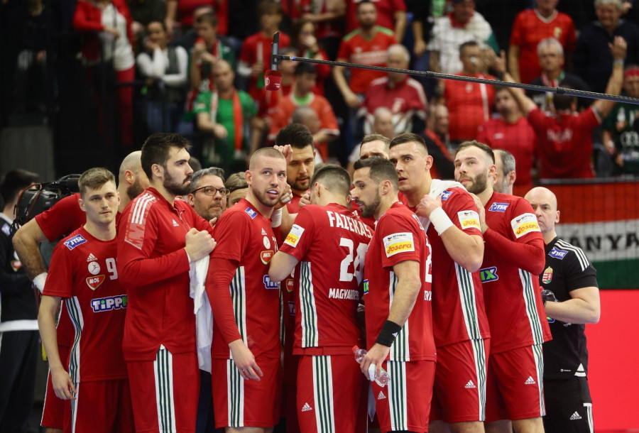 A magyar válogatott Montenegró  ellen kezd az Eb-b - Fotó: MKSZ/Cseh Péter