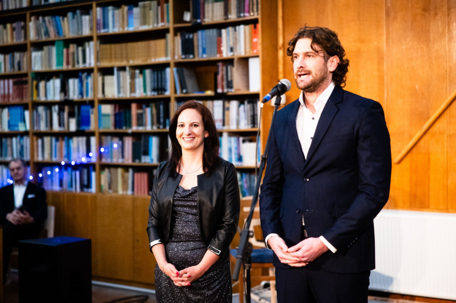 Hegedűs Barbara és Pap Máté