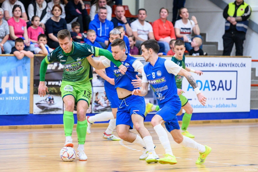Első a második ellen – vérbeli futsalrangadó következik (archív fénykép)