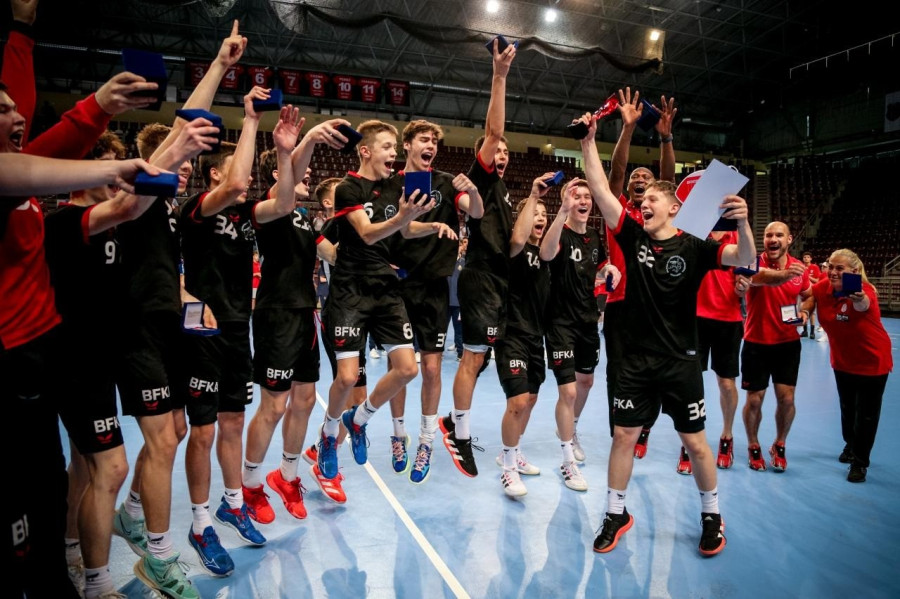 A veszprémiek címvédőként várják a tornát - Fotó: Veszprém Handball Academy (archív)