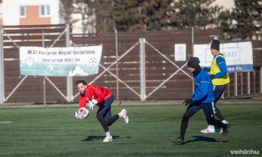 A veszprémiek 4-0-ra kikaptak az Ajka vendégeként (archív fénykép)