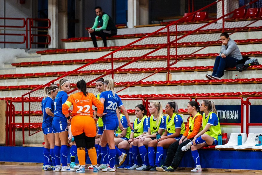 Döntetlent játszottak a veszprémi női futsalosok (archív fotó)