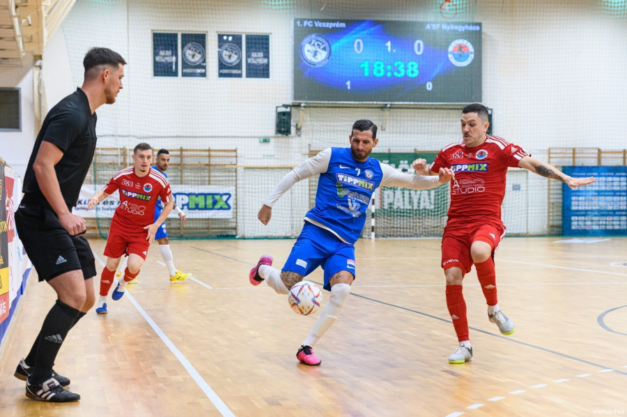 Az első fordulóban a Nyíregyházát fogadják Tataiék (archív fénykép)