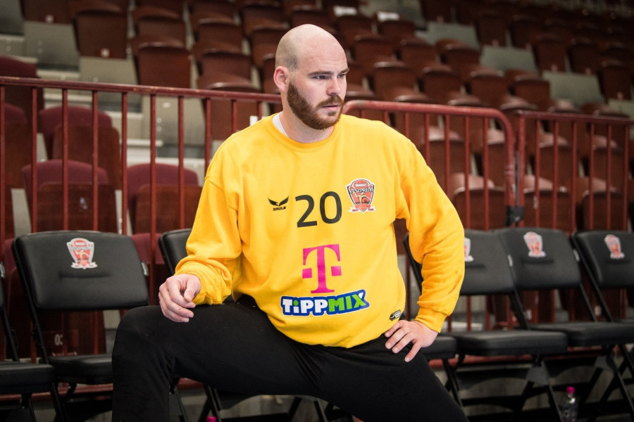 Mike Jensen: Meg kell találnom a szerepem a csapatban! - fotó: Telekom Veszprém