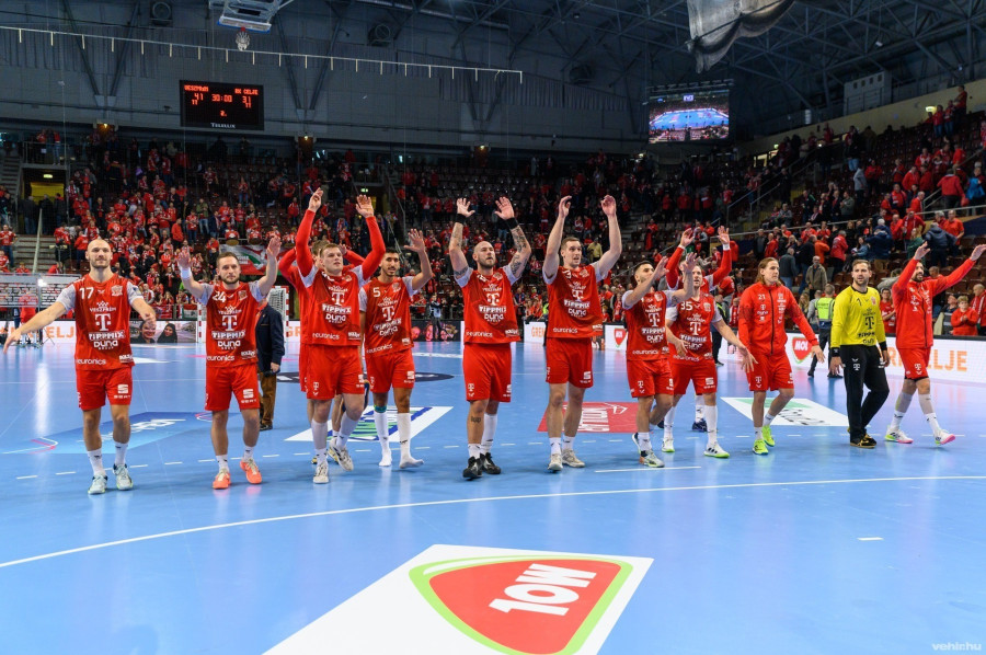 Corrales és Jensen remek párost alkotott, a Veszprém kiütötte a Portót! (archív fénykép)