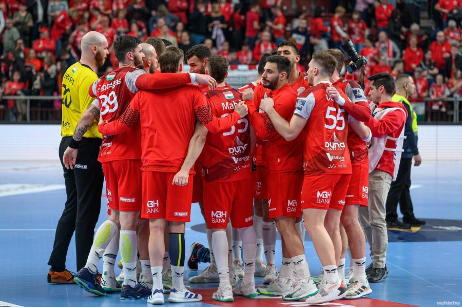 Továbbra is hibátlan a címvédő Veszprém (archív fénykép)