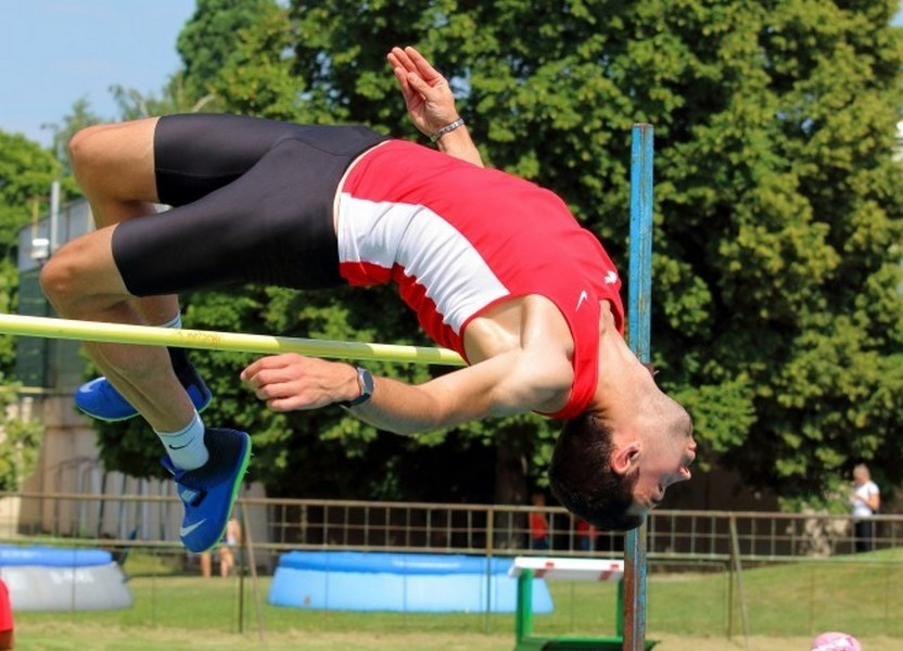 Sántik Dávid hetedik lett magasugrásban(archív fotó)