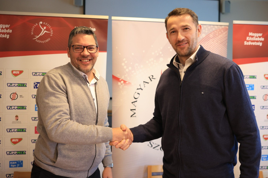 Chema Rodríguez és Ilyés Ferenc - Fotó: MKSZ