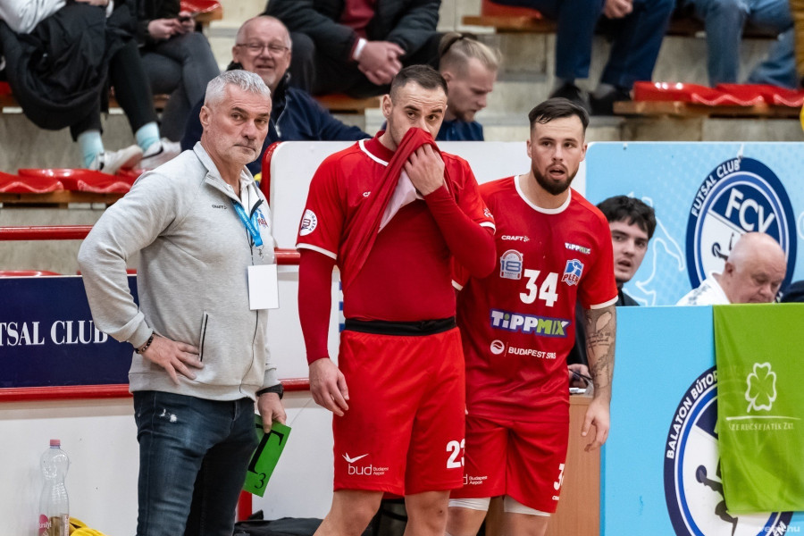 Horváth Attilát (balra) menesztették a PLER-Budapest vezetőedzői posztjáról (archív fotó)