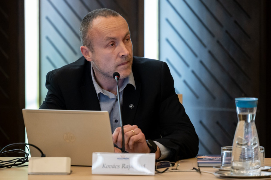 Kovács Rajmund a közgyűlésen