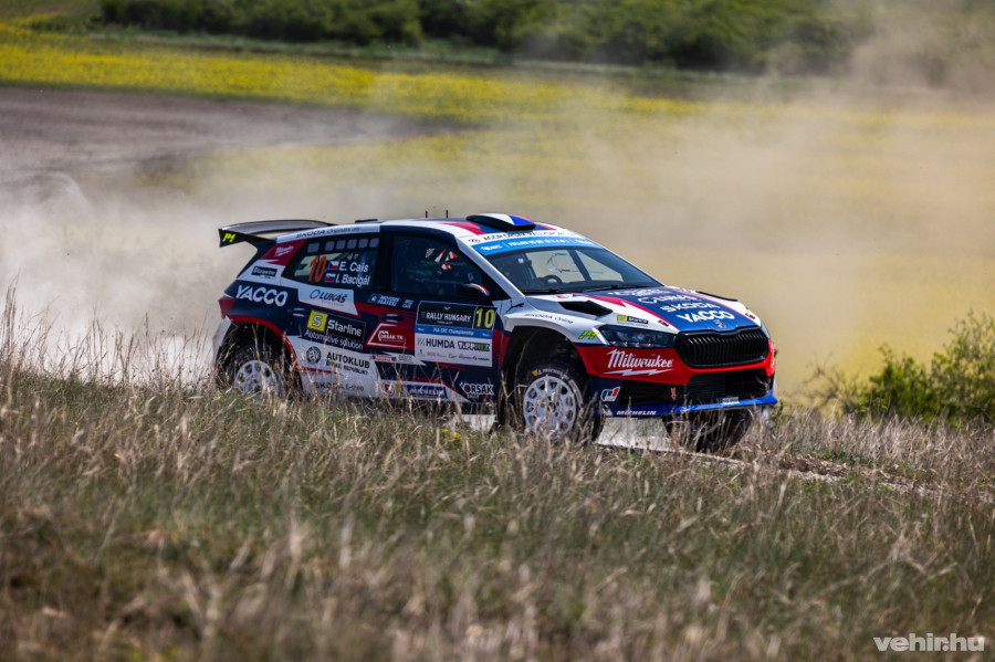 Az Erik Cais, Igor Bacigál cseh, szlovák kettős volt a leggyorsabb pénteken