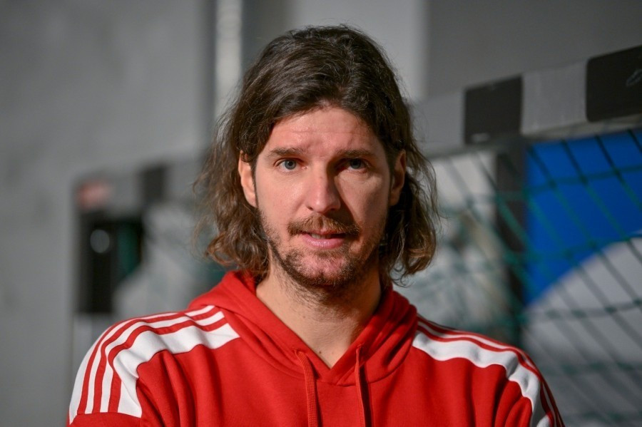 Nagy László sportigazgató előretekint (archív fénykép: MTI / Czeglédi Zsolt)