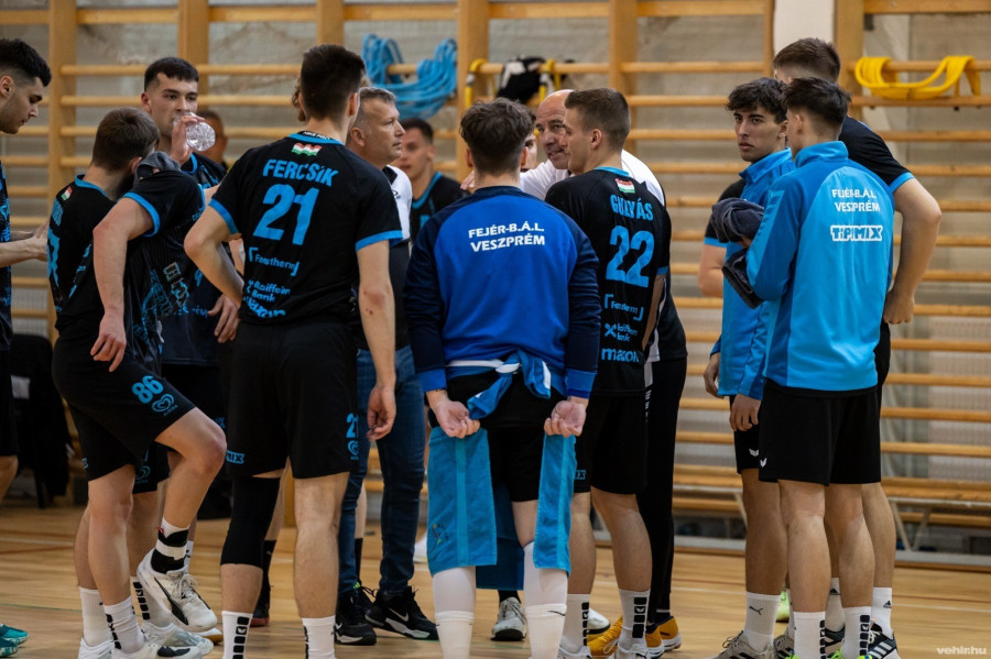 Bravúros győzelmet aratott az Éles-Veszprém U21 (archív fénykép)