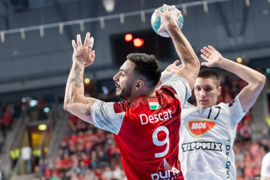 Pergel Andrej jobbra, 17-es mezben Spanyolországba igazol (archív fotó)