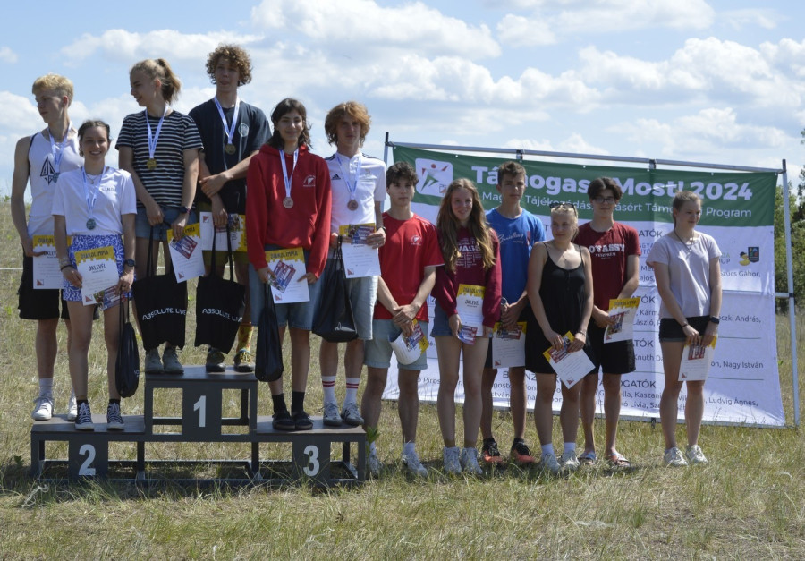 A veszprémi dobogósok - Fotó: Bálint Mónika