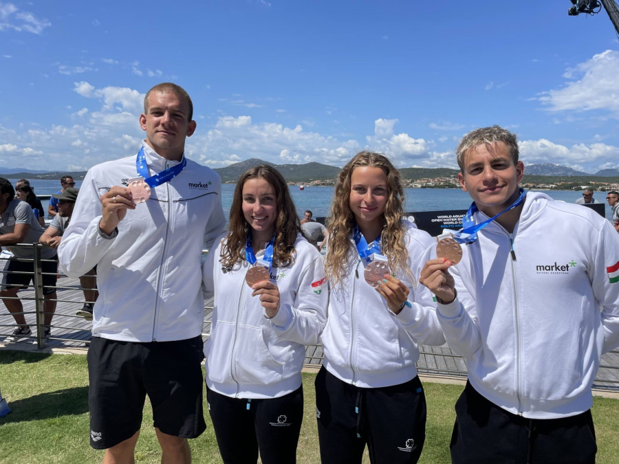 Rasovszky Kristóf, Szimcsák Mira, Fábián Bettina, Betlehem Dávid - Fotó: MÚSZ