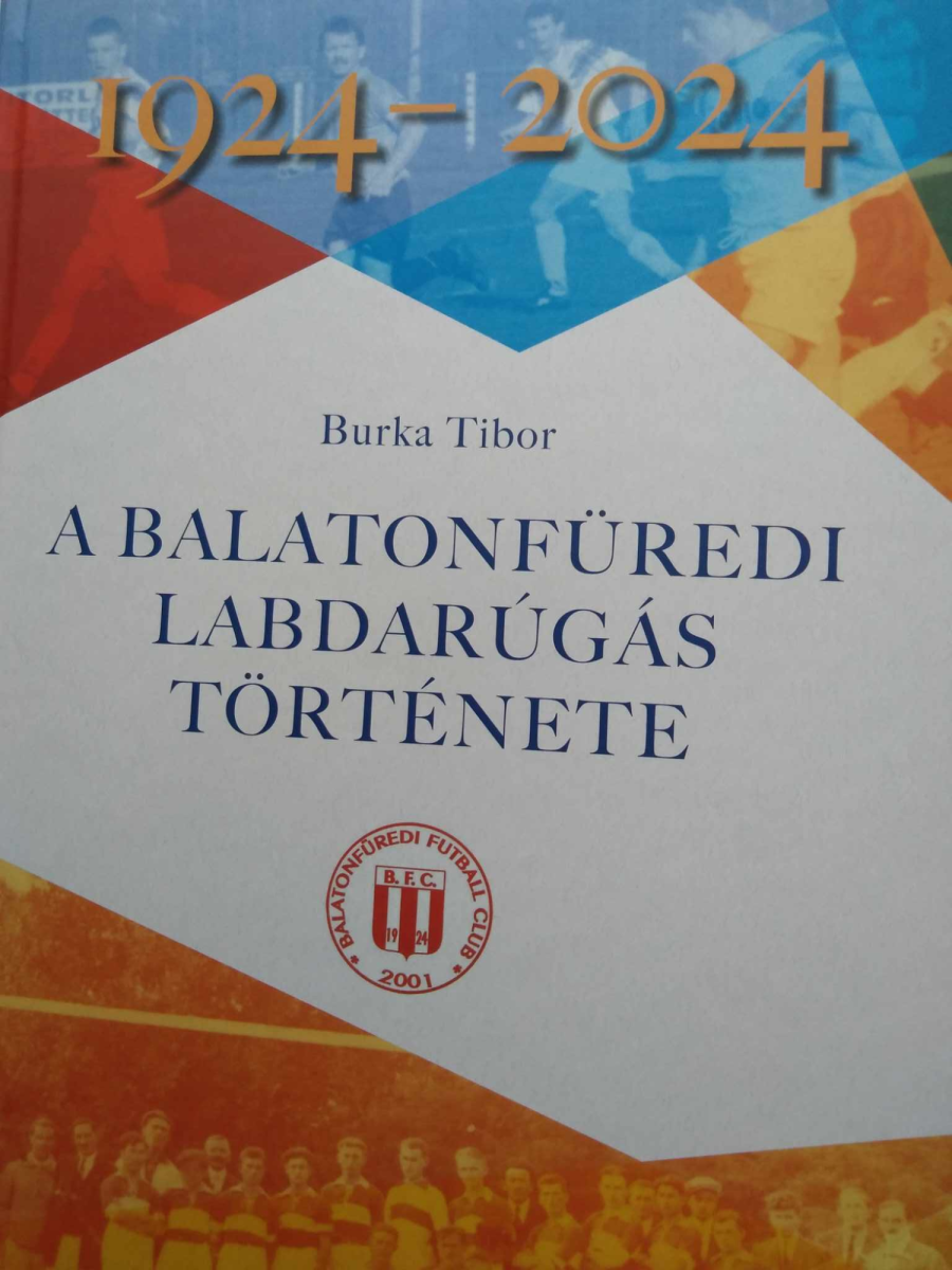 A sporttörténeti kötet borítója