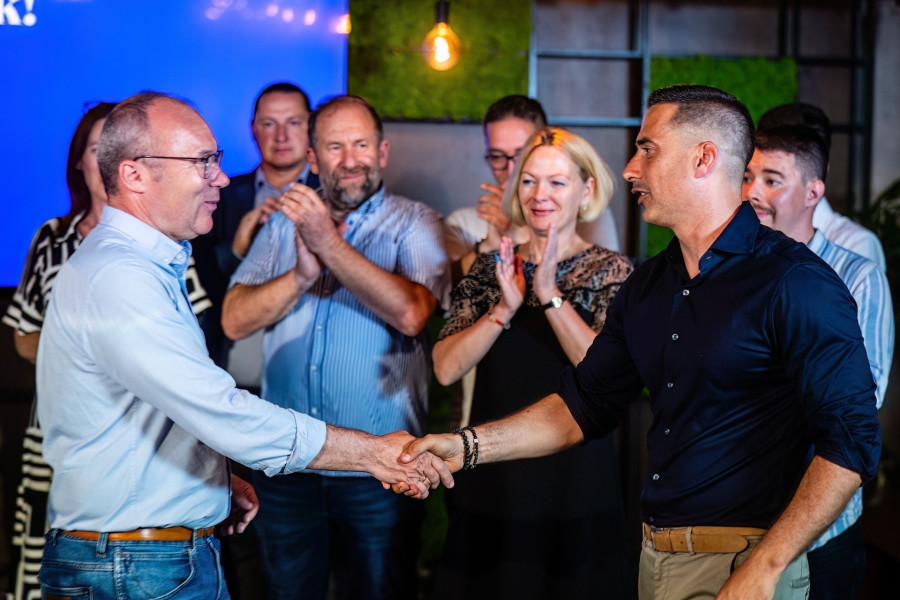 Porga Gyula és Ovádi Péter (Fotó: Pesthy Márton)