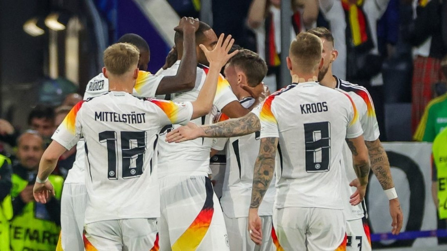 EURO-2024: Németország-Skócia 5-1 (fotó: CHRISTIAN CHARISIUS / DPA / DPA PICTURE-ALLIANCE VIA AFP)