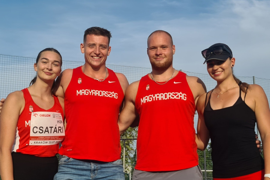 Csatári Jázmin, Strigencz Zalán, Csekő Miklós és Kövér Fanni - Fotók: VEDAC