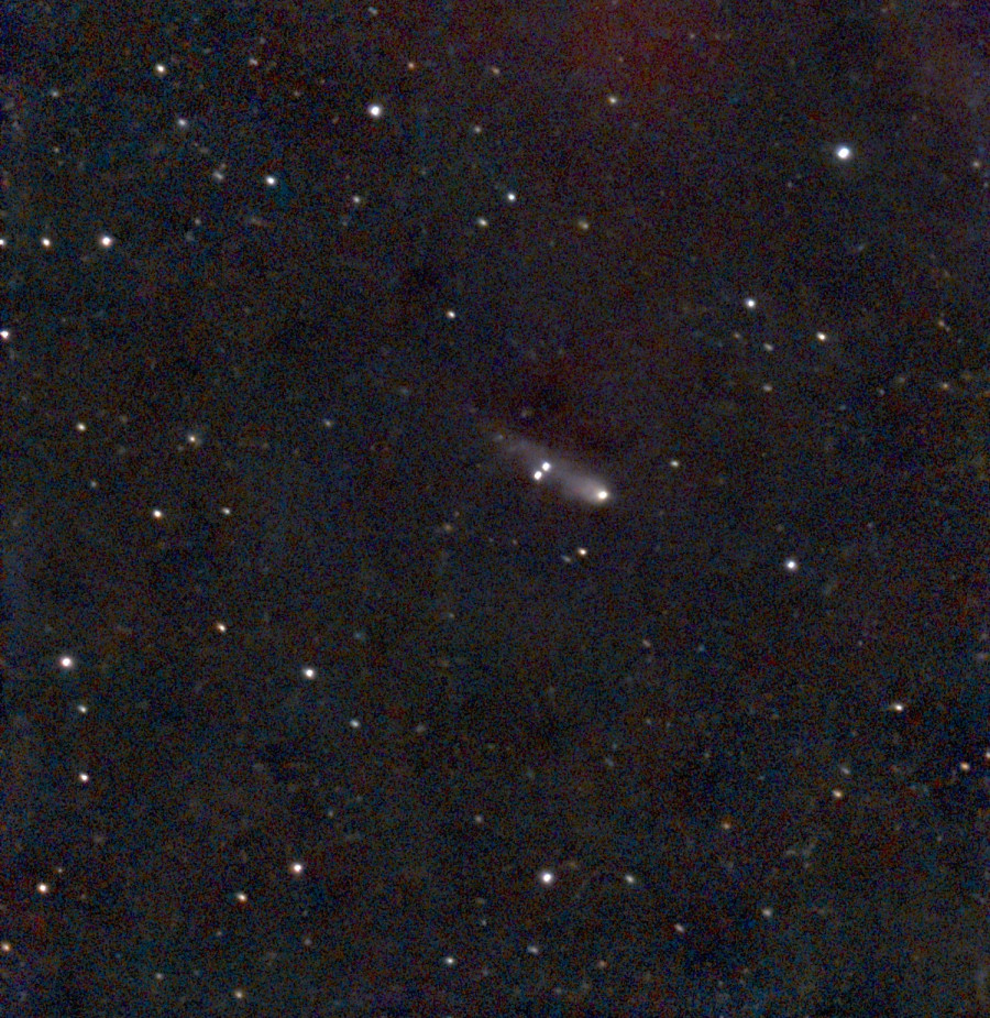 Így látszott a C/2023 A3 június 28-án, Veszprémből, távcsővel.