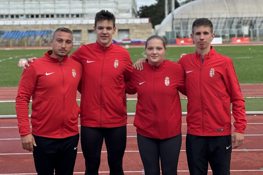Szigeti Csongor, Horváth Botond, Molnár Petra és Mireider Gergő - Fotó: VEDAC