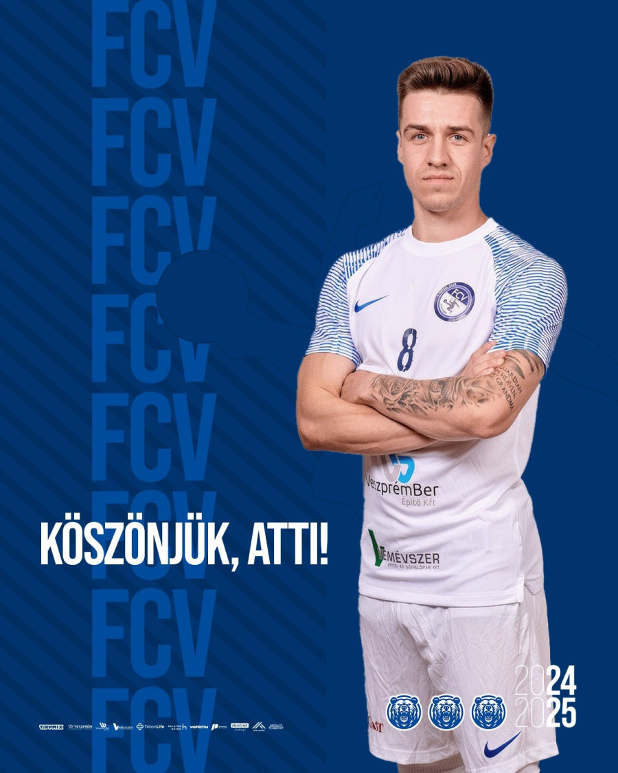 A veszprémiek jó egészséget, sok sikert kívántak Tóth Attila további pályafutásához 