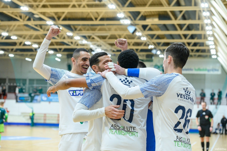 Remek formának örvend a veszprémi futsalcsapat