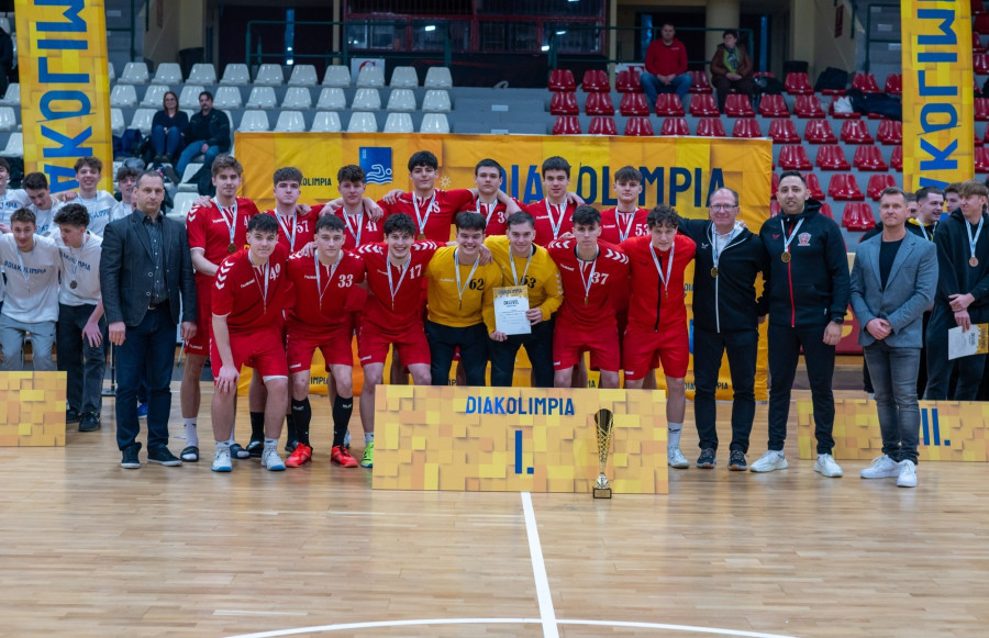 A Noszlopy csapata lett az ország legjobbja - Fotó: Diákolimpia