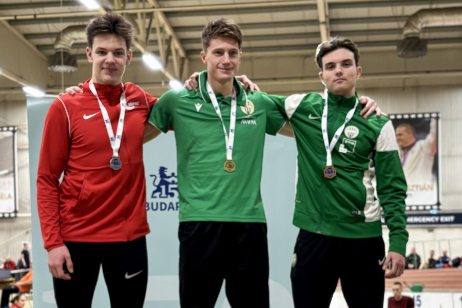 Horváth Botond a dobogó második fokára állhatott - Fotó: VEDAC