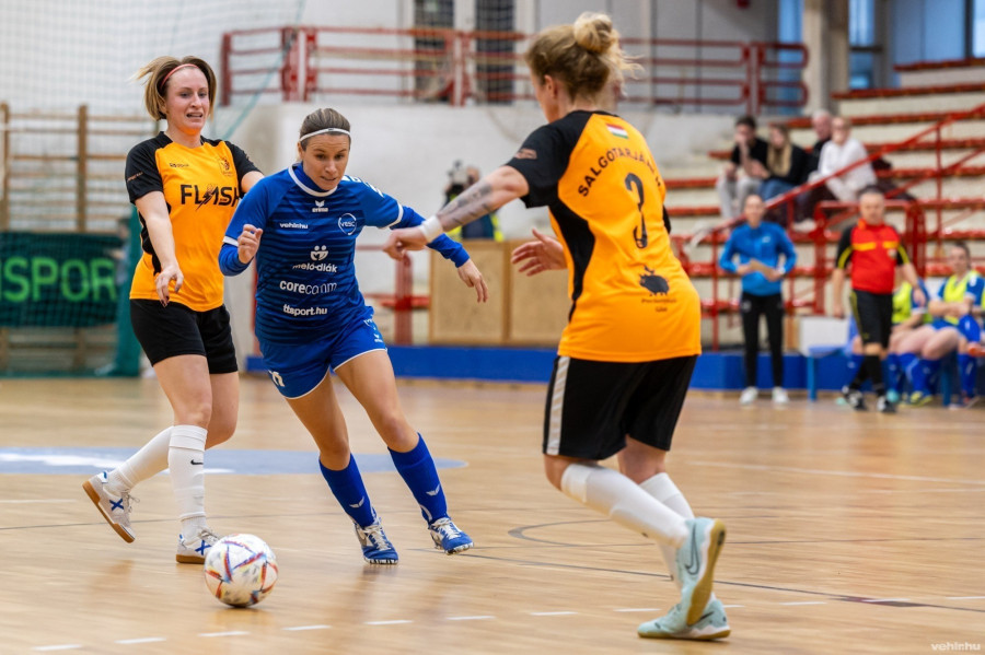 Már öt pont a veszprémi csapat előnye a tabellán (archív fotó)