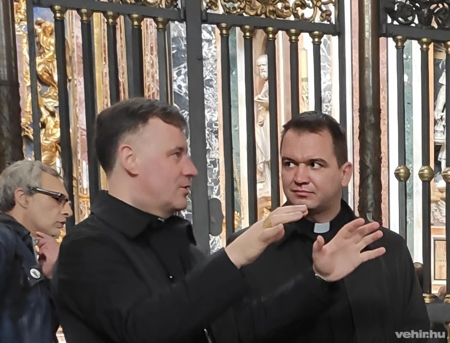 Rolandas Makrickas (balra) és Törő András (jobbra)