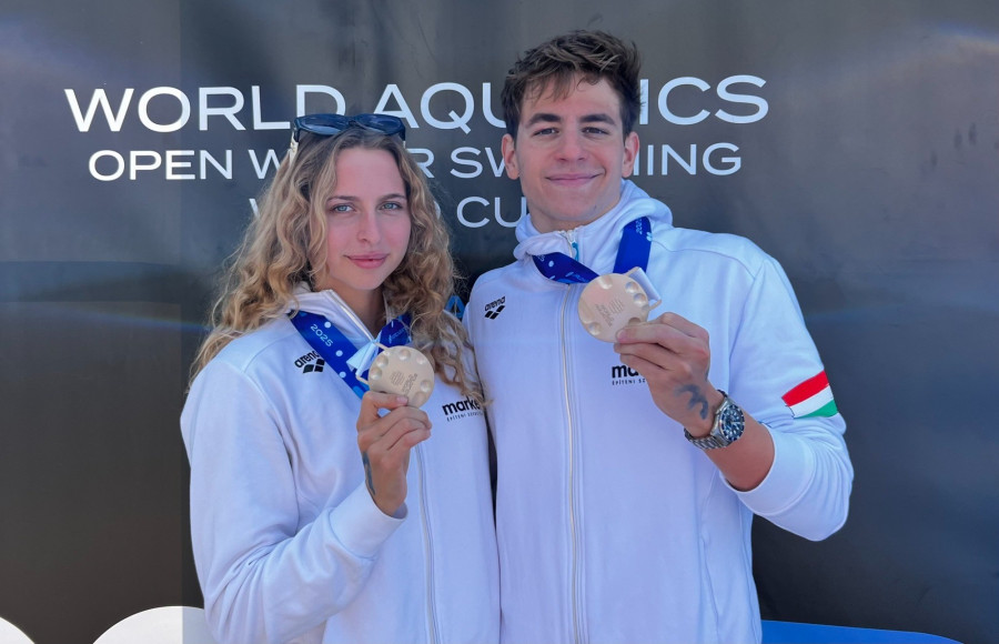 Fábián Bettina és Betlehem Dávid - Fotó: MÚSZ Facebook