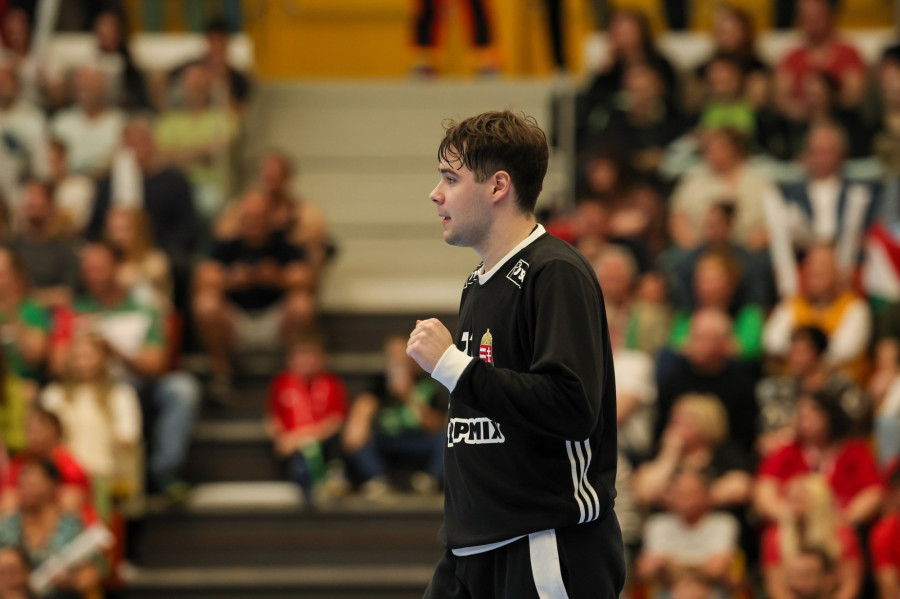 A válogatottban is sikerrel bemutatkozó Nagy Benedek klubjában is remekelt - Fotó: MKSZ (archív)