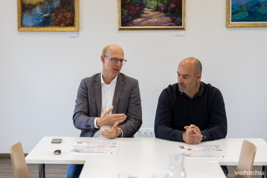 Kavalecz Gábor (balra) és Máhl Krisztián 