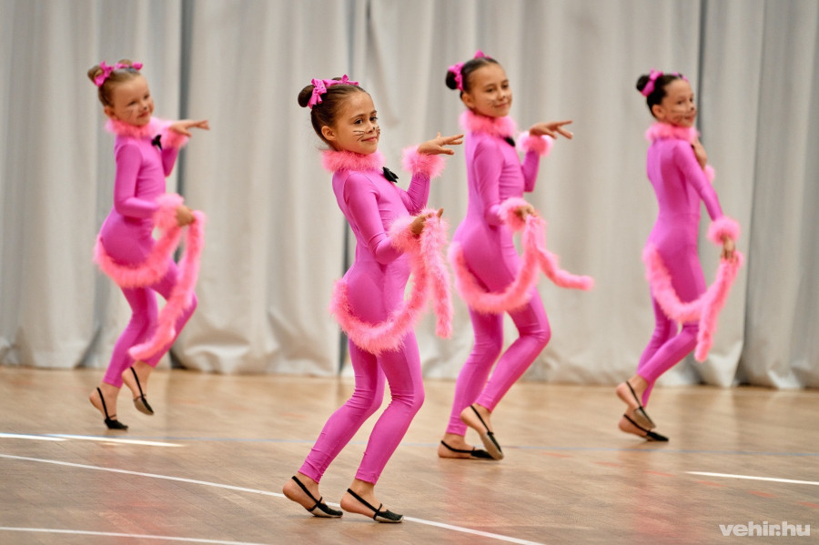A Cholnoky Mozgásművészeti Stúdió növendékei