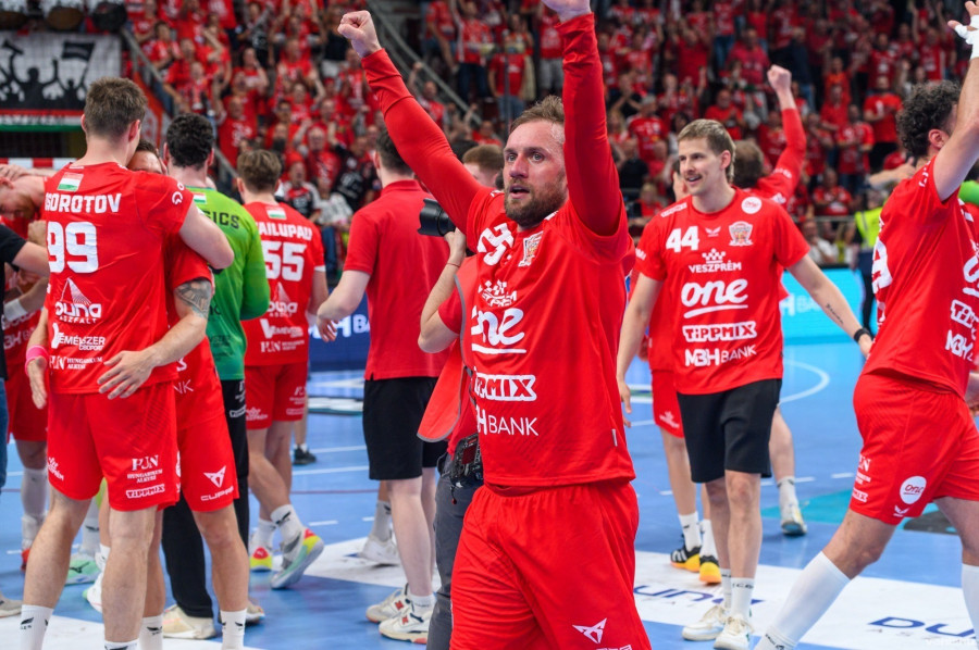 A bajnokságban aranyéremmel zárt a One Veszprém HC