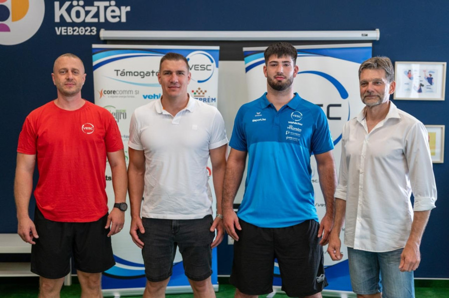 Szokolik Gergely, Ligeti Dániel, Gellén Milán, dr. Edvy László - Fotó: VESC