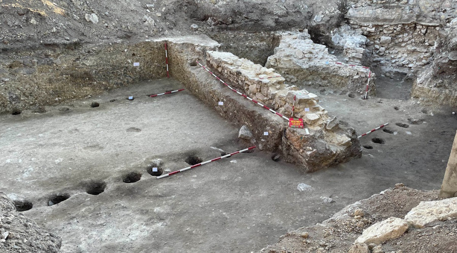 16. századi sánc maradványai (Fotó: Hegyi Dóra)