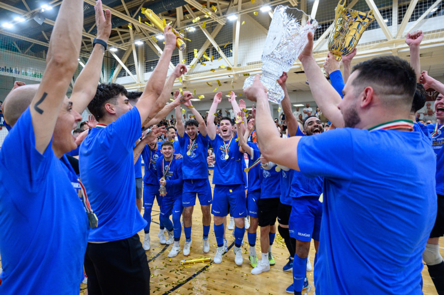 Futsal BL: Görögországban harcolhatja ki a továbbjutást a VEHIR.HU Futsal Veszprém (archív fénykép)