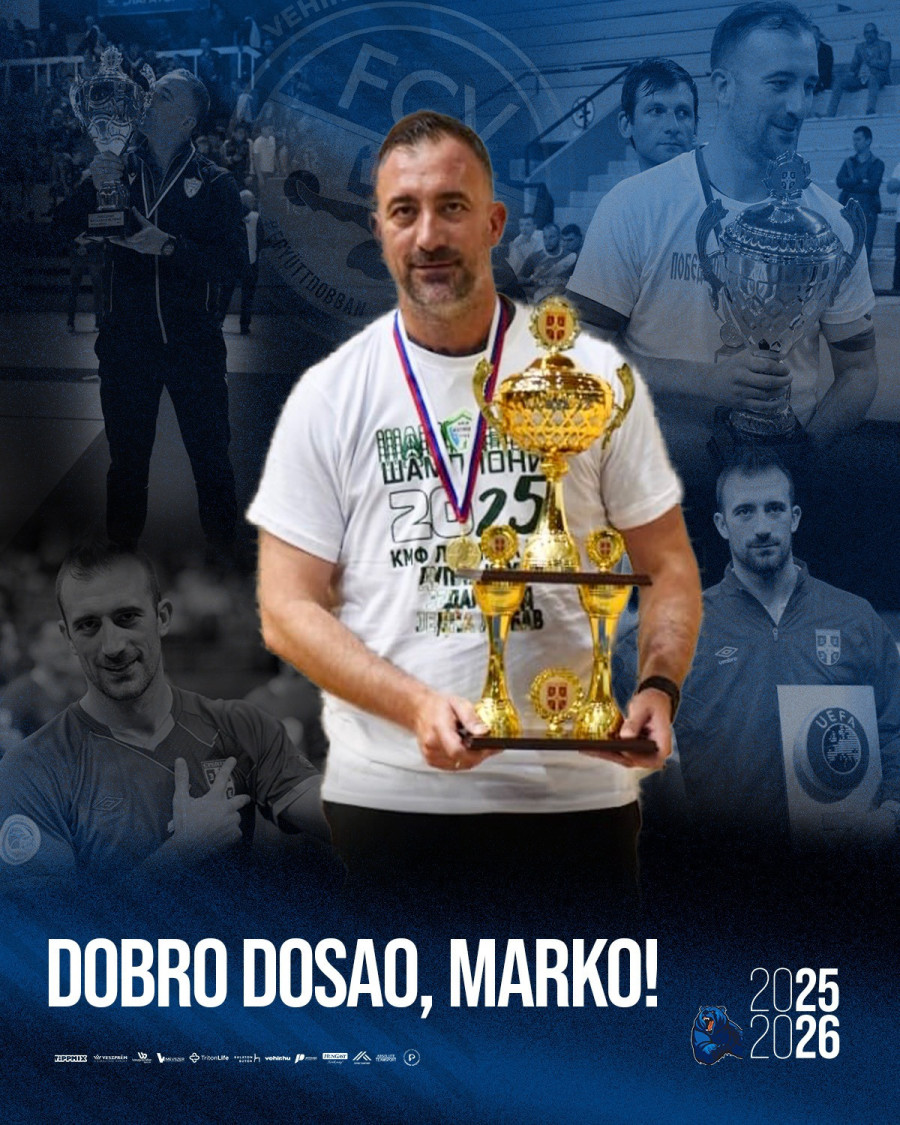 Marko Perics a VEHIR.HU Futsal Veszprém új vezetőedzője -