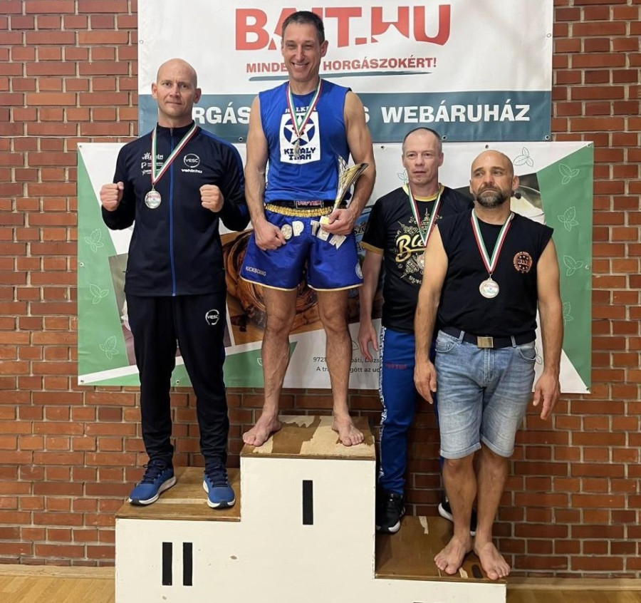 Dobos Gergely második lett Szombathelyen - Fotó: VESC