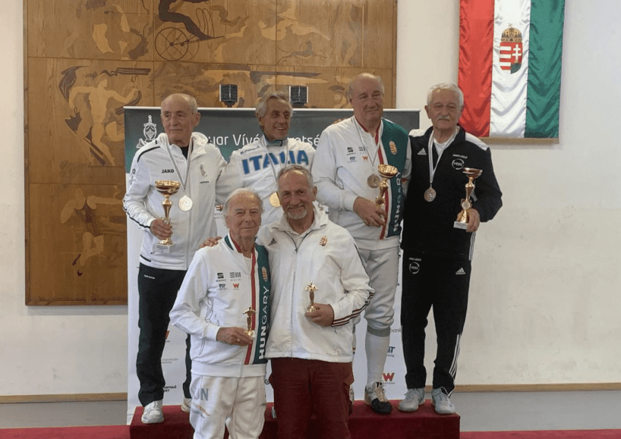 Imreh László bronzérmet szerzett - Fotó: VESC