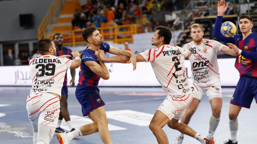 Fotó: x.com/FCBhandbol