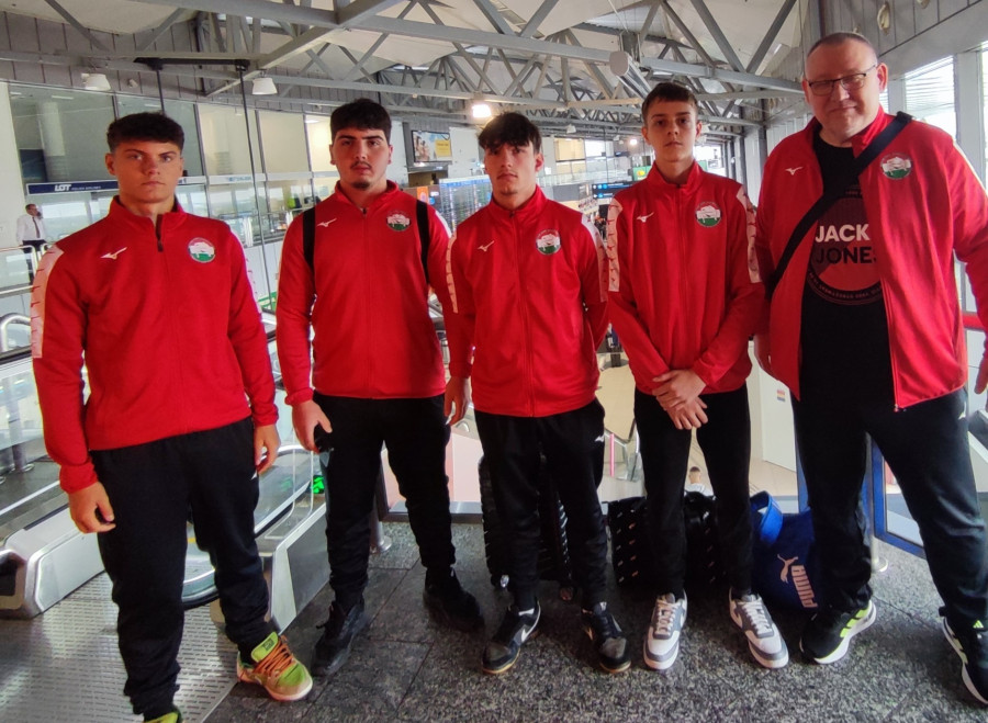 A magyar szumóválogatott tagjai - Fotó: Centrum SE