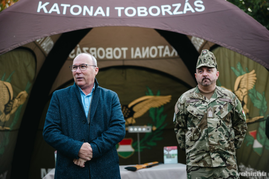 Porga Gyula és Soós Gyula alezredes