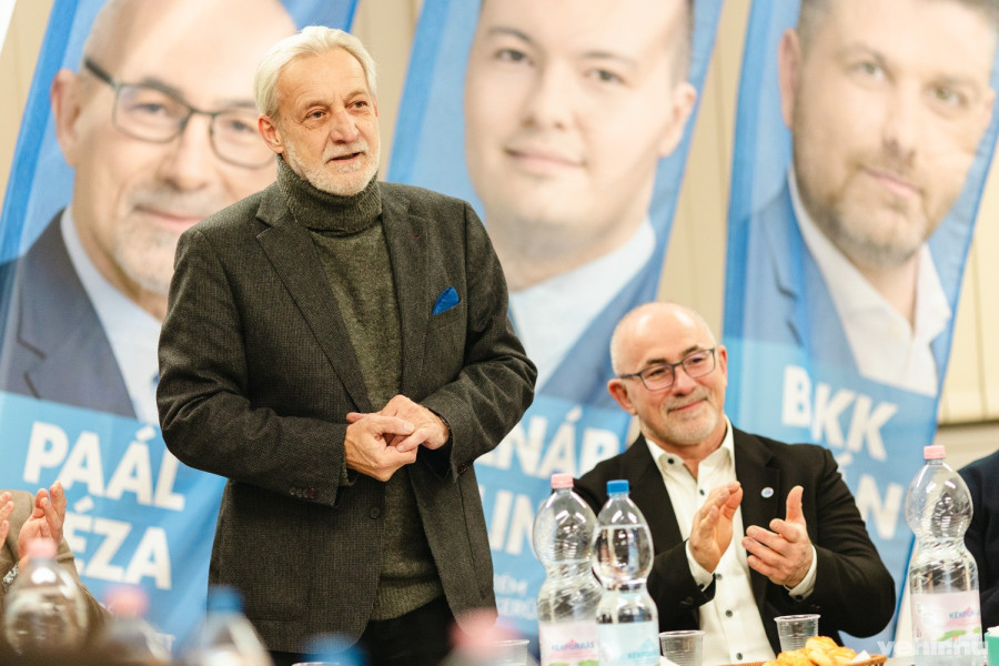 Hrabovszki László, a DK veszprémi jelöltje