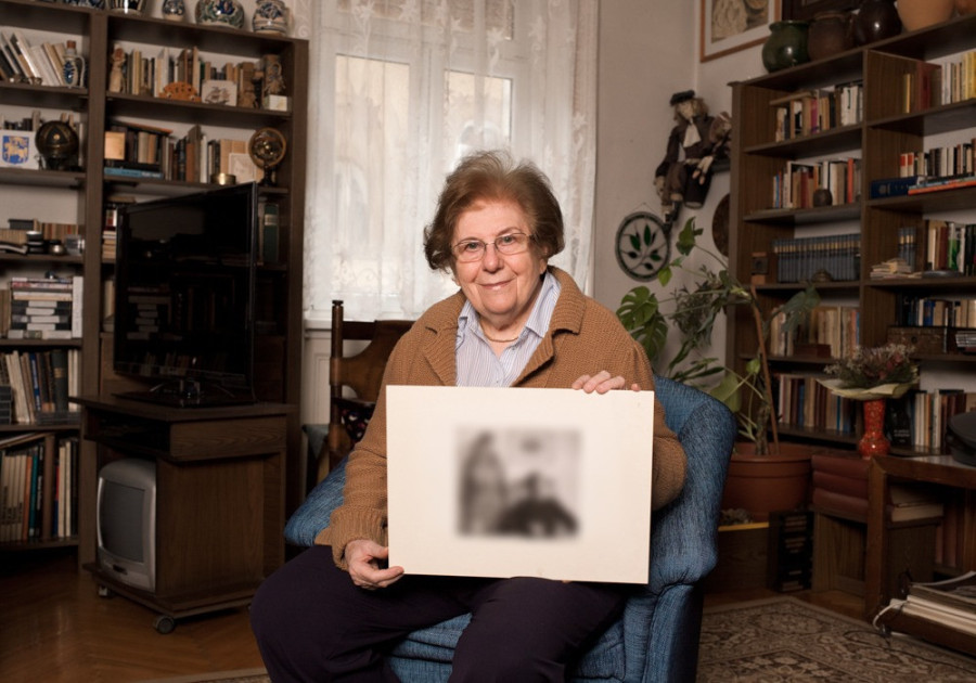 Keleti Éva (Fotó Urbán Ádám PéldaKÉPek című sorozatából)