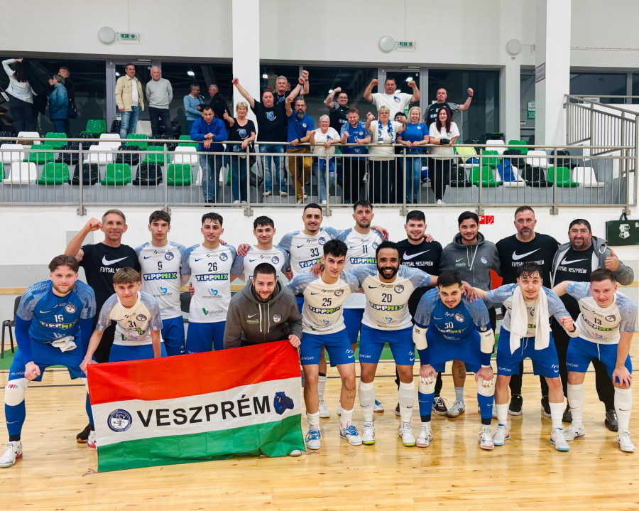 Dróth duplájával nyert Budaörsön a címvédő VEHIR.HU Futsal Veszprém