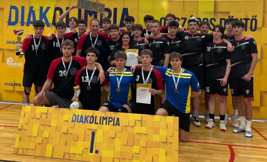 NEGYEDIK HELYEN ZÁRT AZ IPARI - FOTÓ: DIÁKOLIMPIA HIVATALOS OLDALA